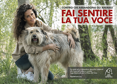 Abbandono, de Grenet Ambassador della campagna