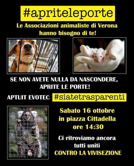 16/10 LNDC alla manifestazione #apriteleporte