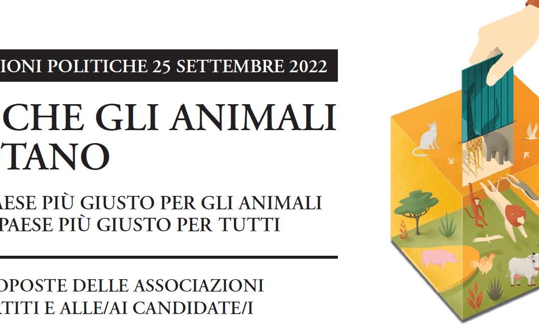 Anche gli animali votano: il bilancio dell’iniziativa delle 13 associazioni per le elezioni